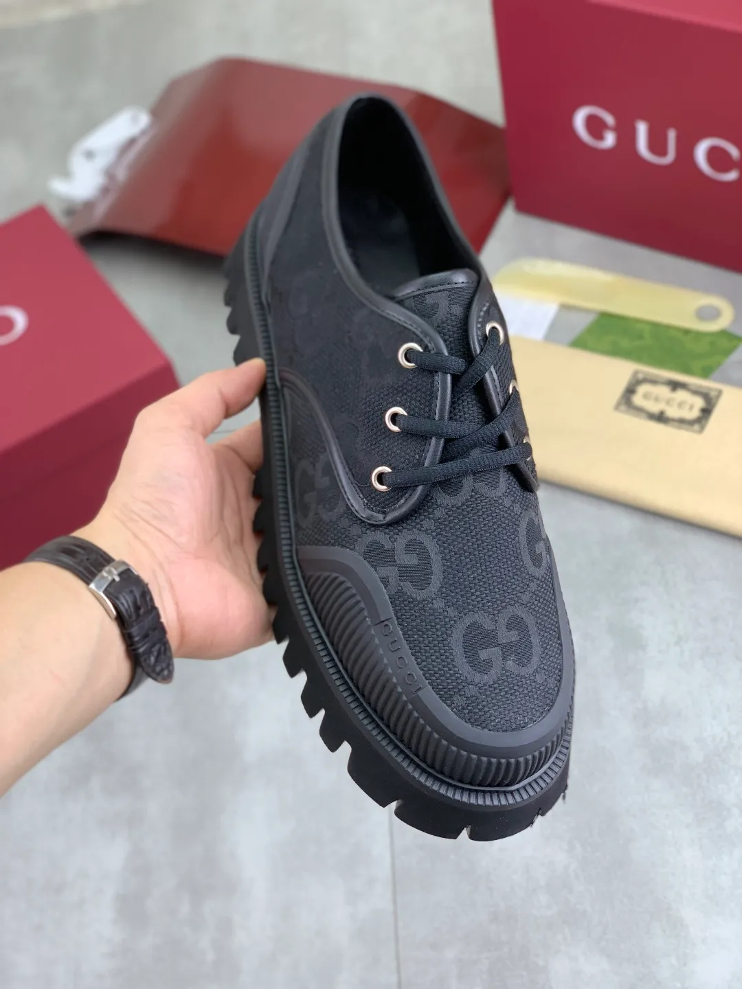 Men's Men's Shoes 💰P420 💰【New Style】 Gucci lazy slip-on couple 🧑‍🤝‍🧑 style high-top leather shoes hot selection (Gucci GUCCI) official website latest Gucci lazy 🎁 leather shoes, hot style 💥 style is simple and elegant, exclusive for trendy men. Unique official website latest brand original double G pressure Floral elements 👑 Original Gucci decoration, fashionable and elegant, fabric original calfskin with double G denim ✅ Fully imported soft sheepskin lining, official website designated wear-resistant lightweight foam business outsole, classic model taken in kind 🎬 Size: 35-46 Various colors available